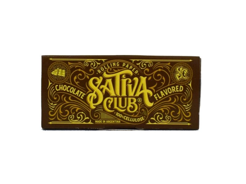 Sativa Club Celulosa Sabor Chocolate 1 1/4